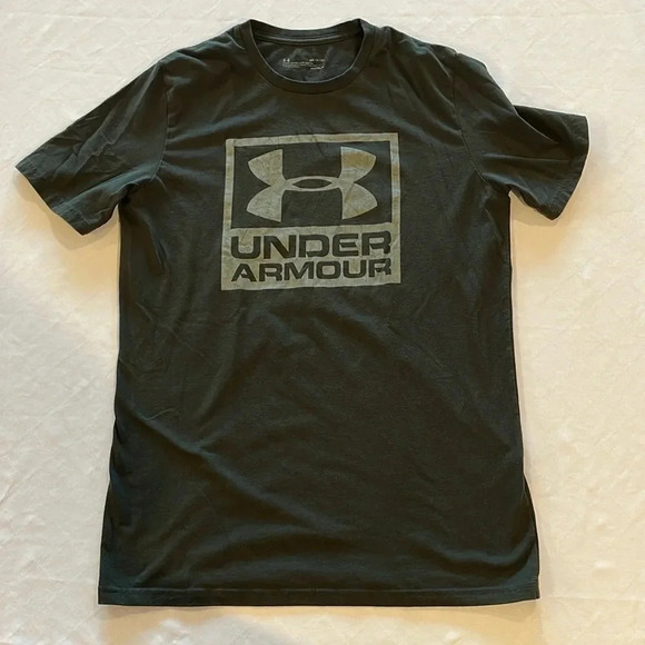 Men’s Under Armour HeatGear‎ Training Black T Tee Shirt 1320056 men’s small EUC - Picture 1 of 4